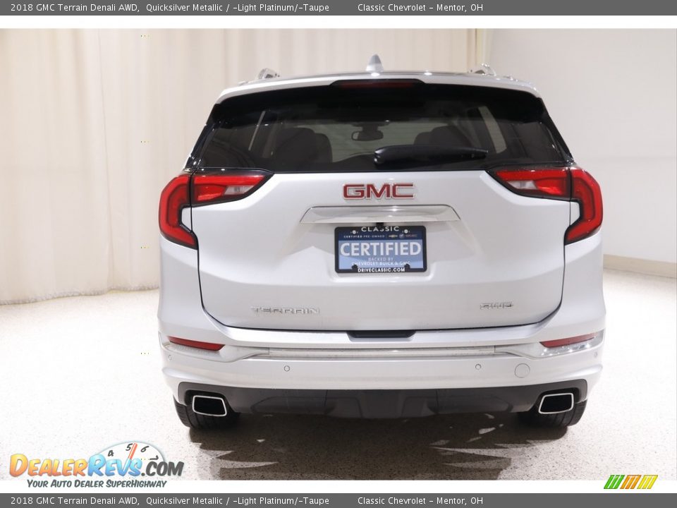 2018 GMC Terrain Denali AWD Quicksilver Metallic / ­Light Platinum/­Taupe Photo #17