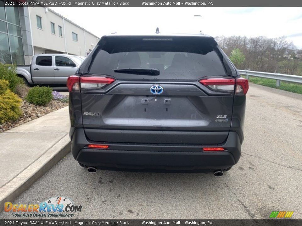 2021 Toyota RAV4 XLE AWD Hybrid Magnetic Gray Metallic / Black Photo #14