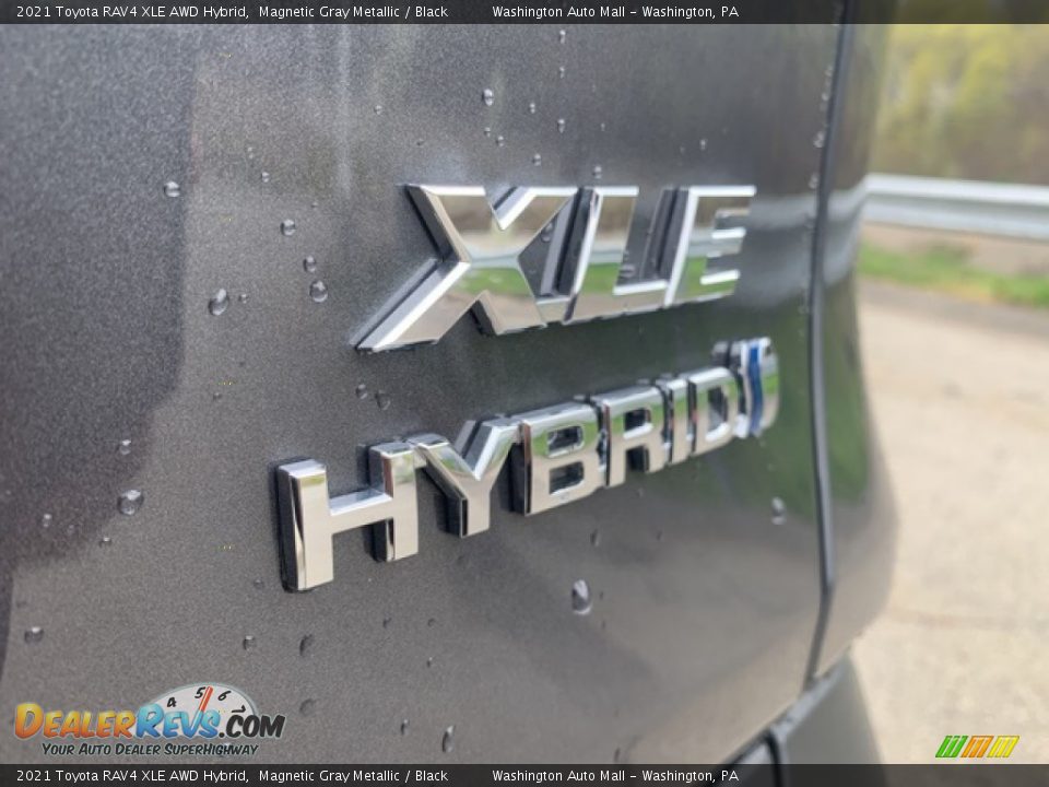 2021 Toyota RAV4 XLE AWD Hybrid Magnetic Gray Metallic / Black Photo #16