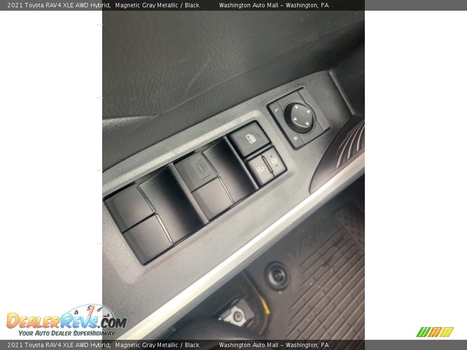 2021 Toyota RAV4 XLE AWD Hybrid Magnetic Gray Metallic / Black Photo #20