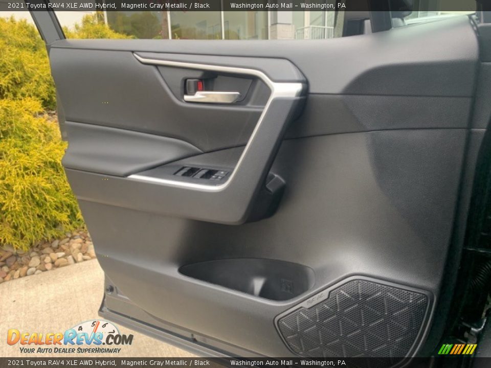 2021 Toyota RAV4 XLE AWD Hybrid Magnetic Gray Metallic / Black Photo #21