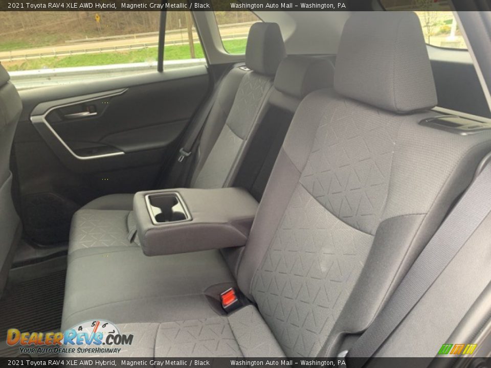 2021 Toyota RAV4 XLE AWD Hybrid Magnetic Gray Metallic / Black Photo #25