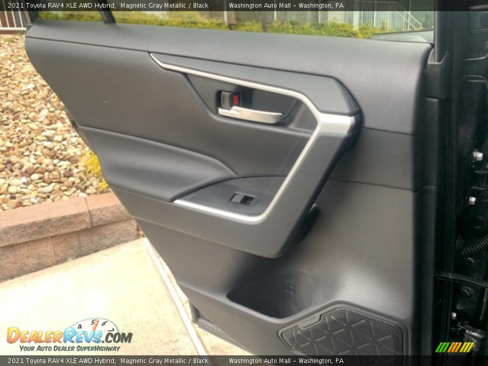 2021 Toyota RAV4 XLE AWD Hybrid Magnetic Gray Metallic / Black Photo #26