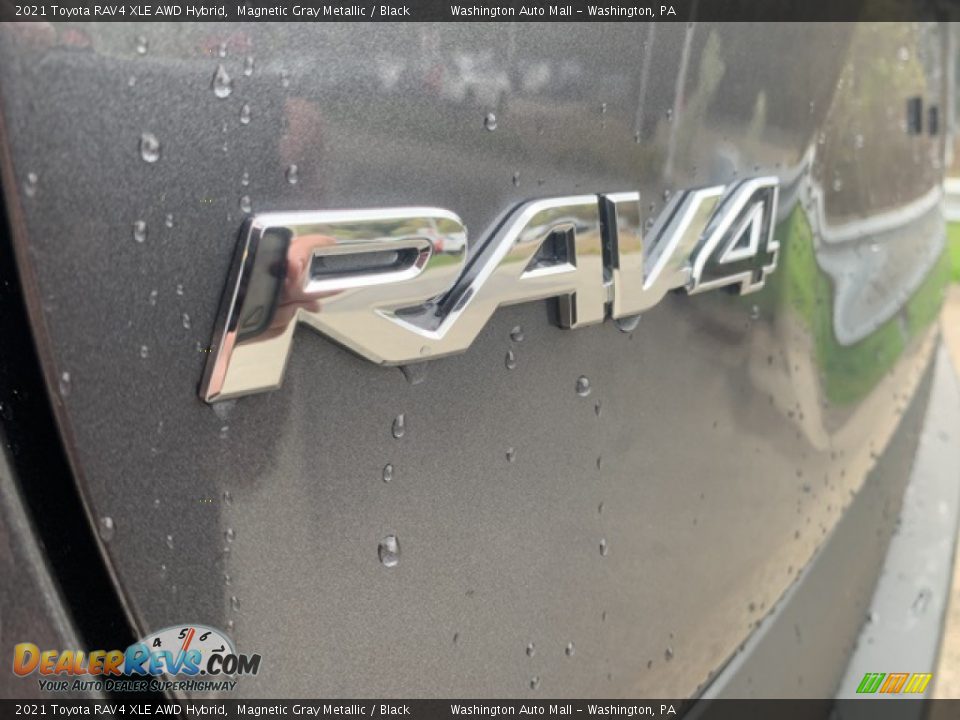 2021 Toyota RAV4 XLE AWD Hybrid Magnetic Gray Metallic / Black Photo #30