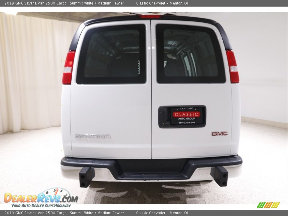 2019 GMC Savana Van 2500 Cargo Summit White / Medium Pewter Photo #16