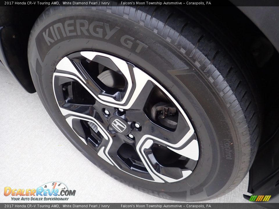 2017 Honda CR-V Touring AWD White Diamond Pearl / Ivory Photo #10