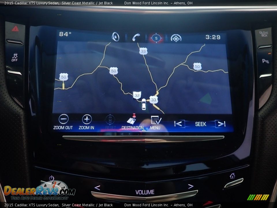 2015 Cadillac XTS Luxury Sedan Silver Coast Metallic / Jet Black Photo #2