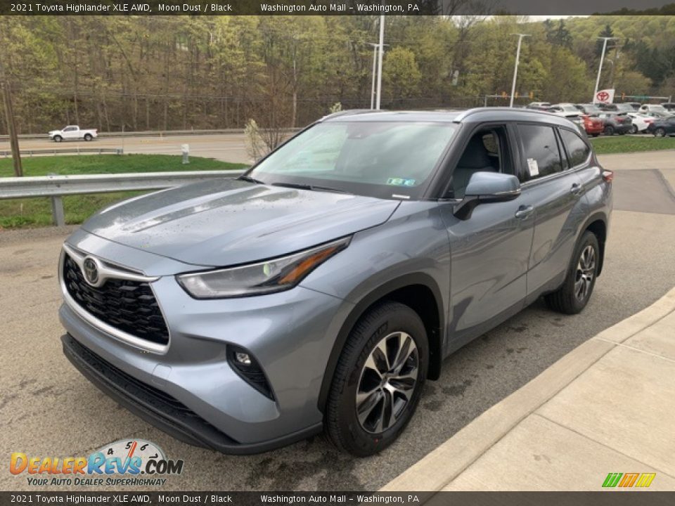 2021 Toyota Highlander XLE AWD Moon Dust / Black Photo #15