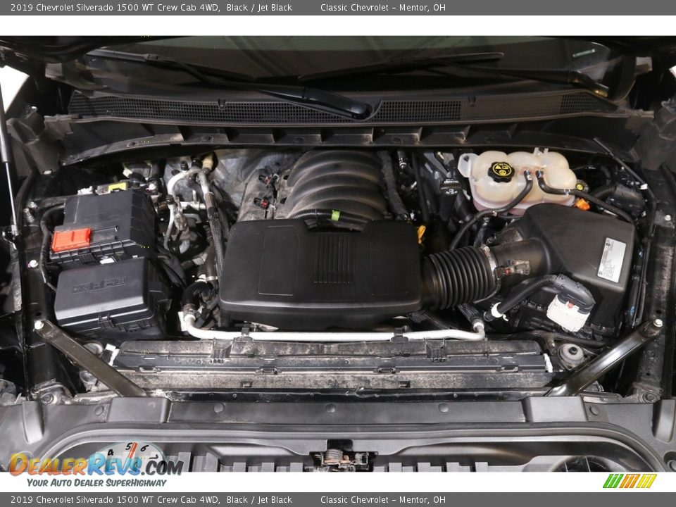 2019 Chevrolet Silverado 1500 WT Crew Cab 4WD 4.3 Liter DI OHV 12-Valve VVT V6 Engine Photo #18