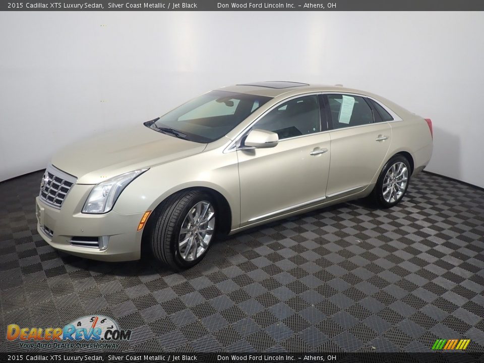 2015 Cadillac XTS Luxury Sedan Silver Coast Metallic / Jet Black Photo #10