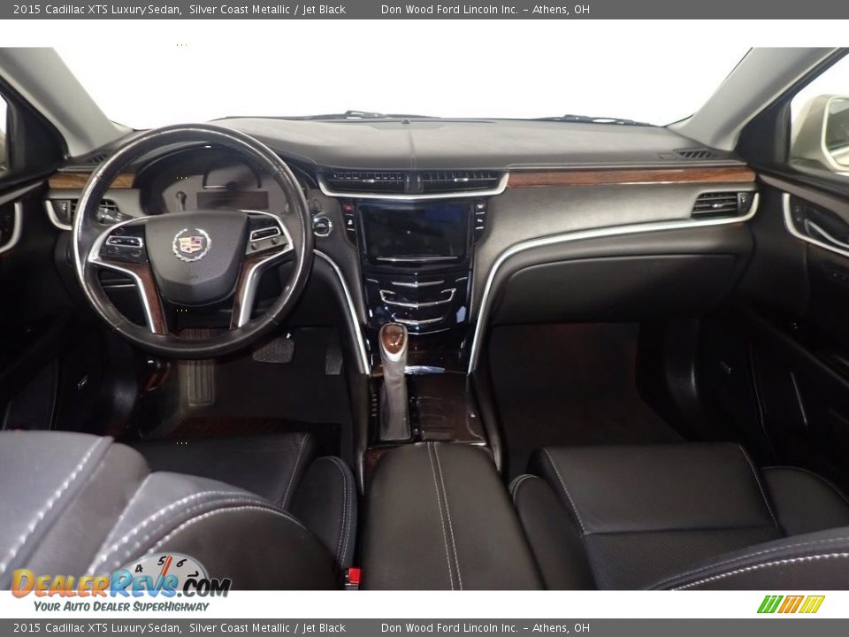 2015 Cadillac XTS Luxury Sedan Silver Coast Metallic / Jet Black Photo #25