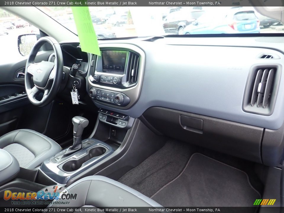 2018 Chevrolet Colorado Z71 Crew Cab 4x4 Kinetic Blue Metallic / Jet Black Photo #15
