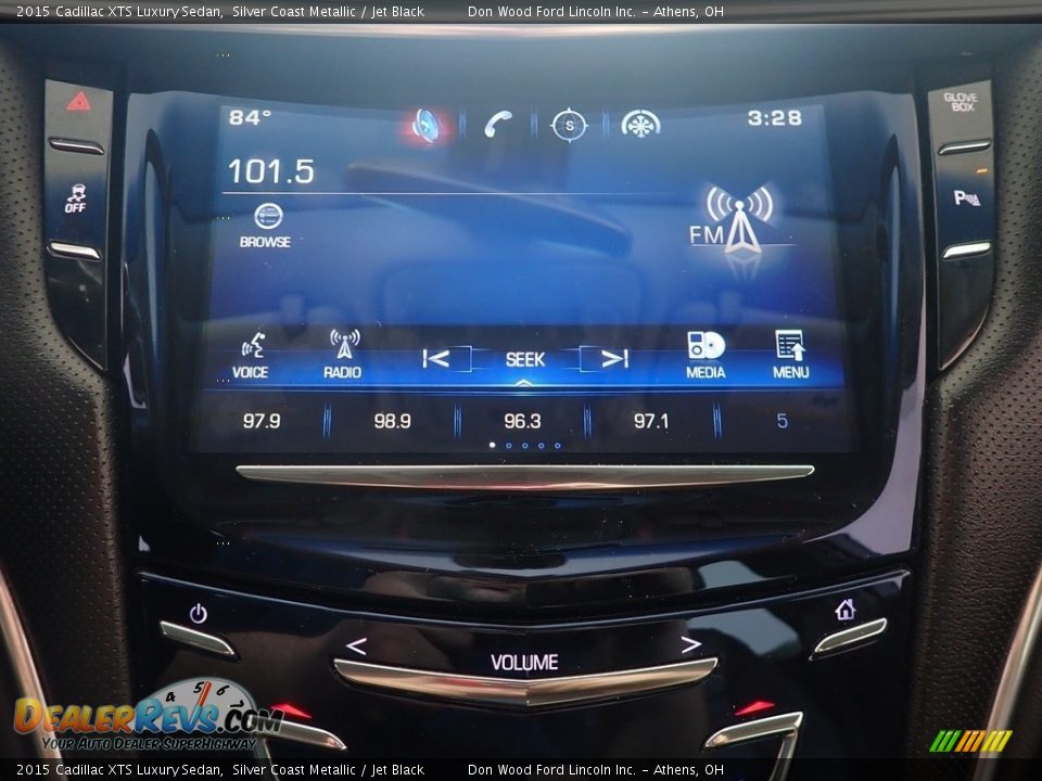 2015 Cadillac XTS Luxury Sedan Silver Coast Metallic / Jet Black Photo #27