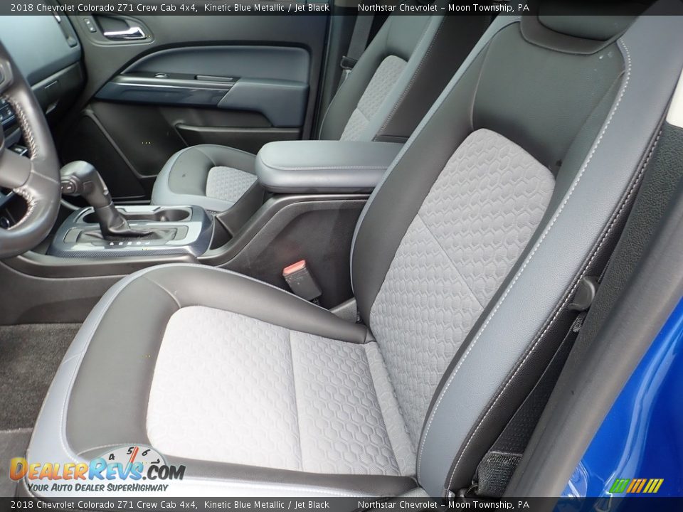 2018 Chevrolet Colorado Z71 Crew Cab 4x4 Kinetic Blue Metallic / Jet Black Photo #20