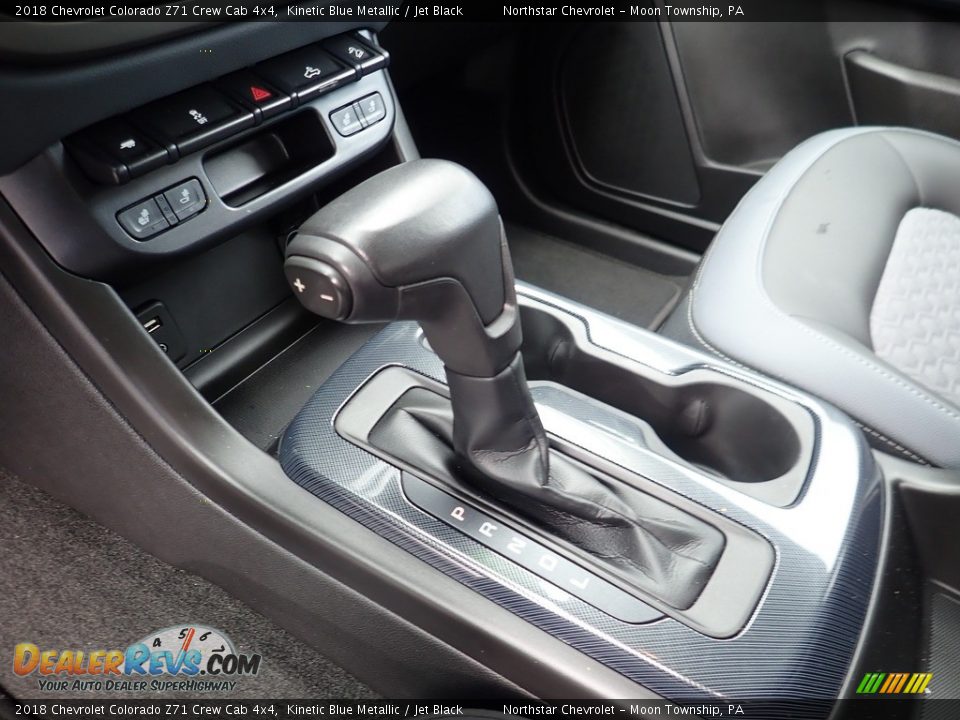 2018 Chevrolet Colorado Z71 Crew Cab 4x4 Kinetic Blue Metallic / Jet Black Photo #26