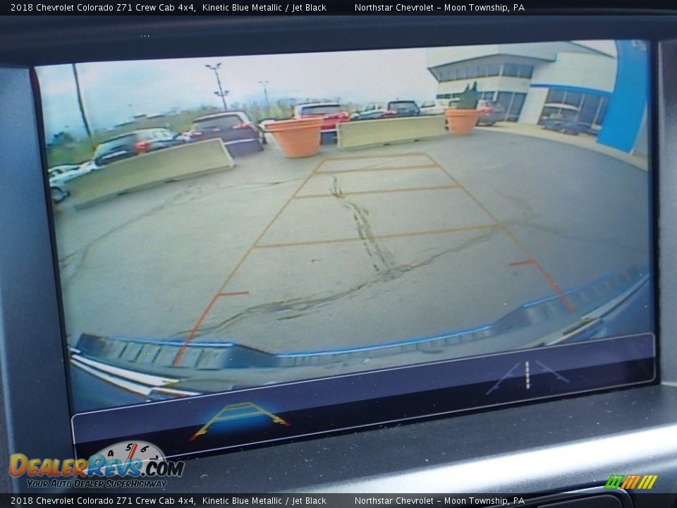 2018 Chevrolet Colorado Z71 Crew Cab 4x4 Kinetic Blue Metallic / Jet Black Photo #30