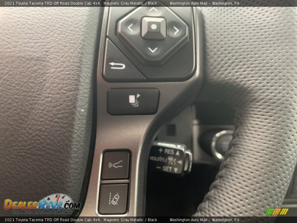 2021 Toyota Tacoma TRD Off Road Double Cab 4x4 Magnetic Gray Metallic / Black Photo #7