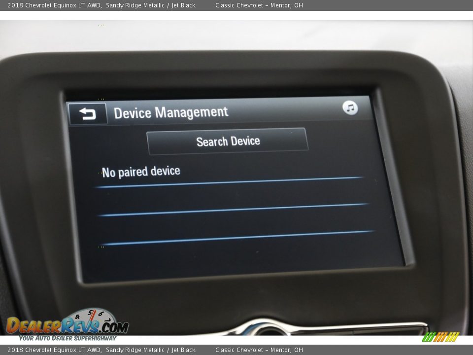 2018 Chevrolet Equinox LT AWD Sandy Ridge Metallic / Jet Black Photo #11