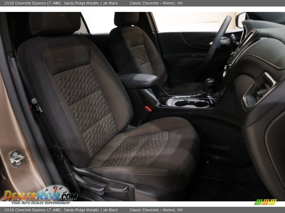 2018 Chevrolet Equinox LT AWD Sandy Ridge Metallic / Jet Black Photo #13