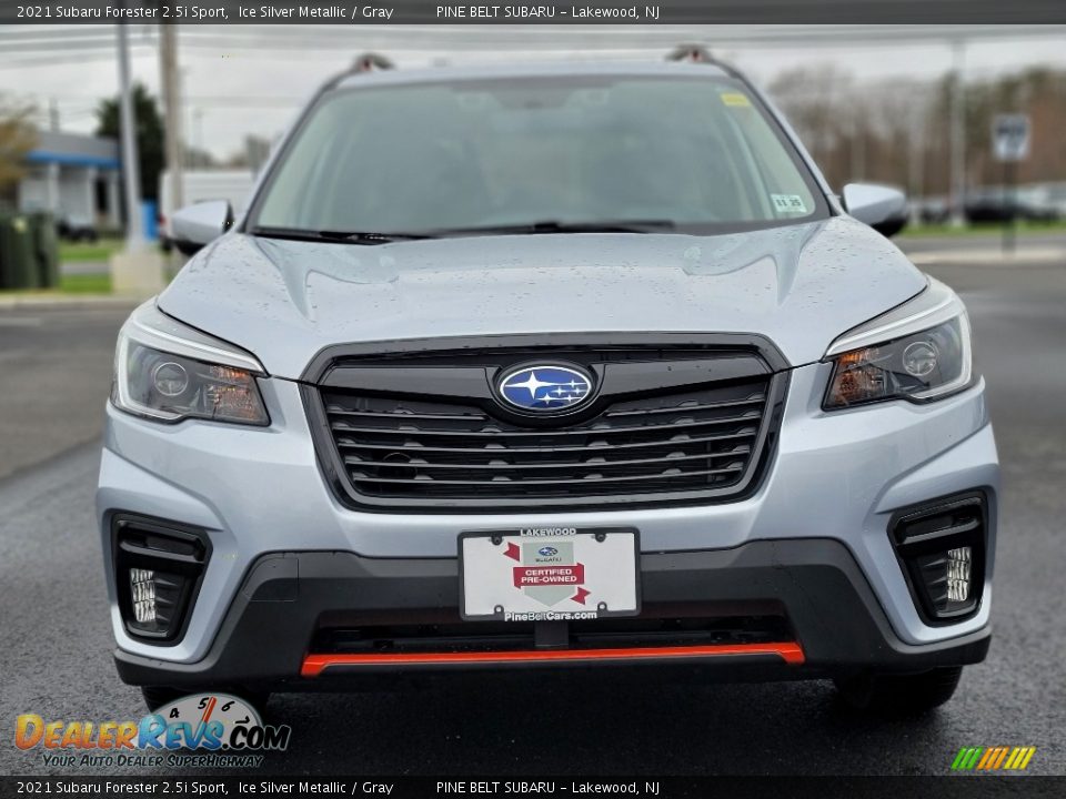 2021 Subaru Forester 2.5i Sport Ice Silver Metallic / Gray Photo #15