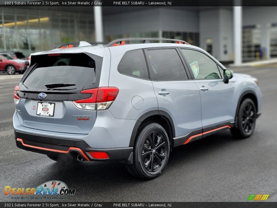 2021 Subaru Forester 2.5i Sport Ice Silver Metallic / Gray Photo #20