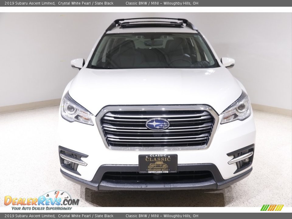 2019 Subaru Ascent Limited Crystal White Pearl / Slate Black Photo #2