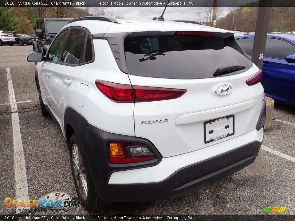 2018 Hyundai Kona SEL Chalk White / Black Photo #2