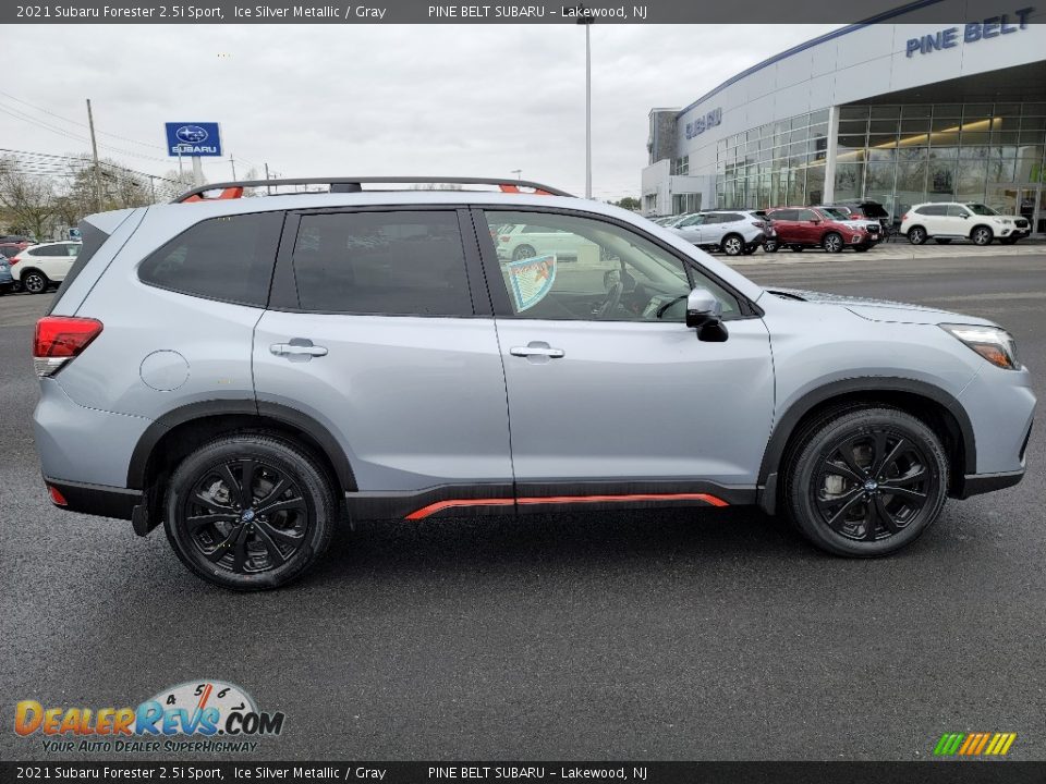 2021 Subaru Forester 2.5i Sport Ice Silver Metallic / Gray Photo #21