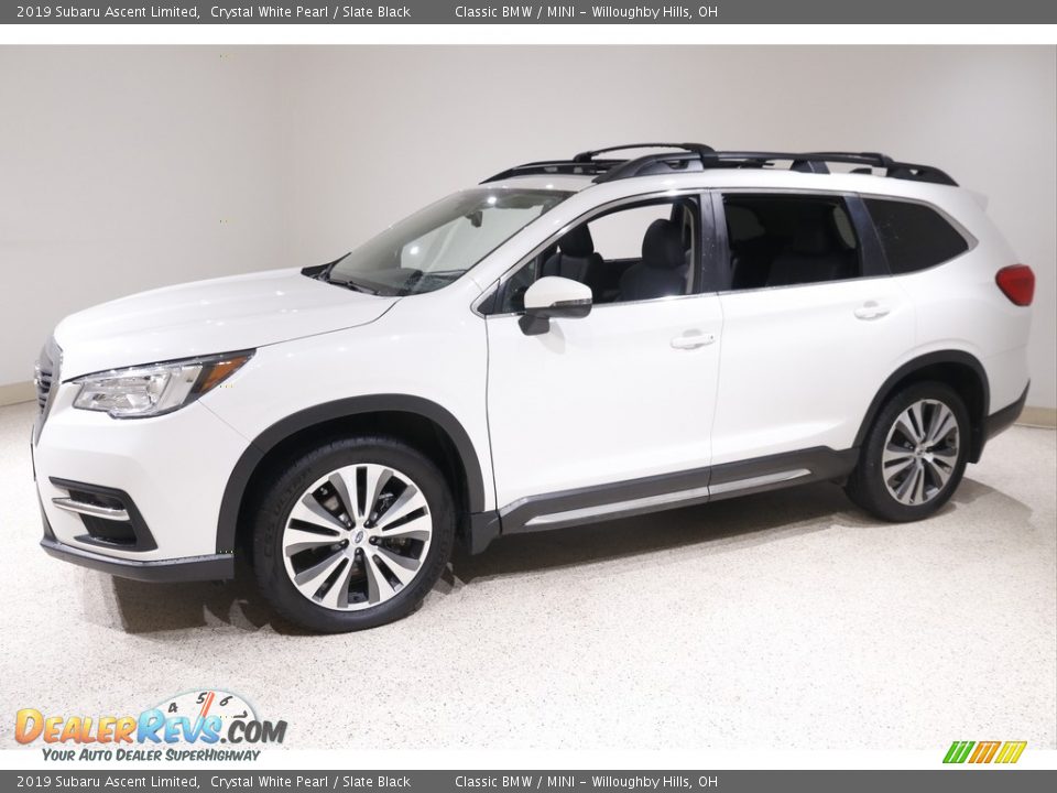 2019 Subaru Ascent Limited Crystal White Pearl / Slate Black Photo #3