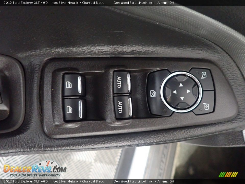 2012 Ford Explorer XLT 4WD Ingot Silver Metallic / Charcoal Black Photo #23