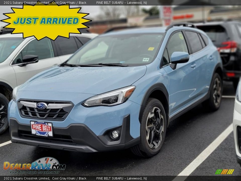 2021 Subaru Crosstrek Limited Cool Gray Khaki / Black Photo #1