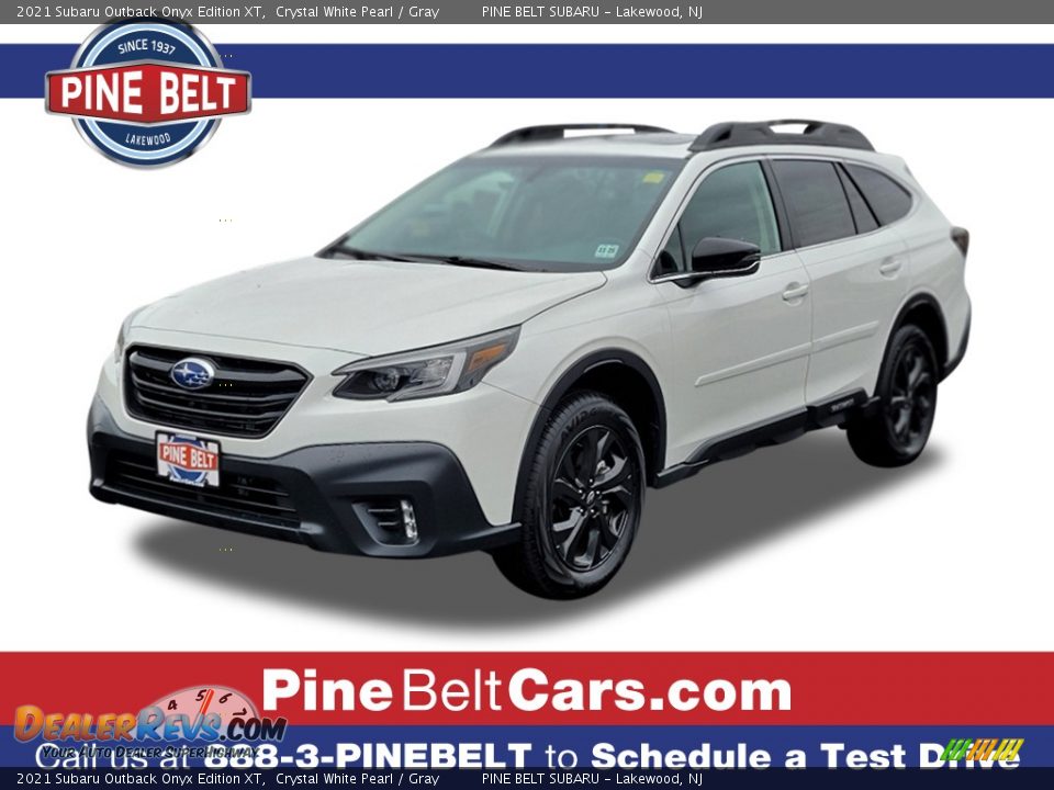 2021 Subaru Outback Onyx Edition XT Crystal White Pearl / Gray Photo #1