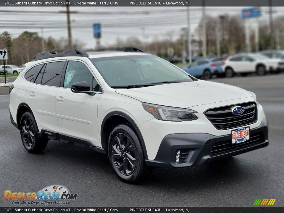 2021 Subaru Outback Onyx Edition XT Crystal White Pearl / Gray Photo #16