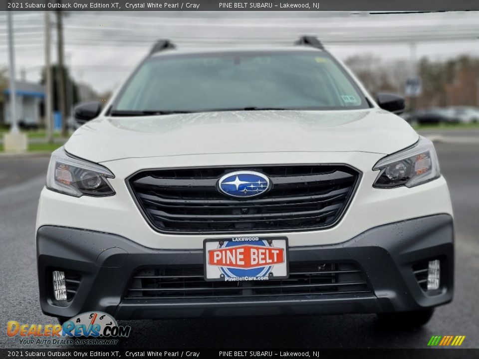 2021 Subaru Outback Onyx Edition XT Crystal White Pearl / Gray Photo #17