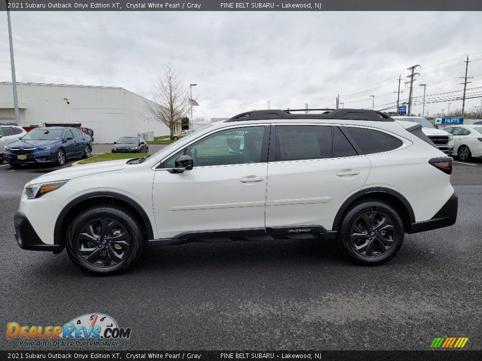 2021 Subaru Outback Onyx Edition XT Crystal White Pearl / Gray Photo #18