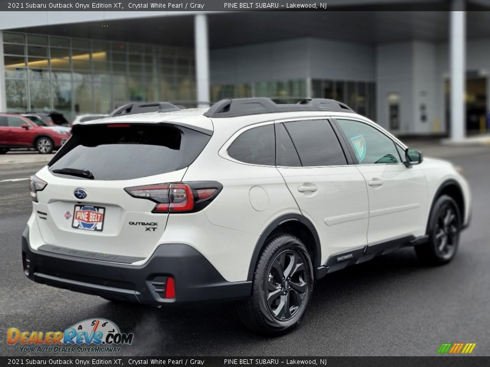 2021 Subaru Outback Onyx Edition XT Crystal White Pearl / Gray Photo #21