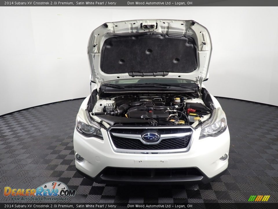2014 Subaru XV Crosstrek 2.0i Premium Satin White Pearl / Ivory Photo #5