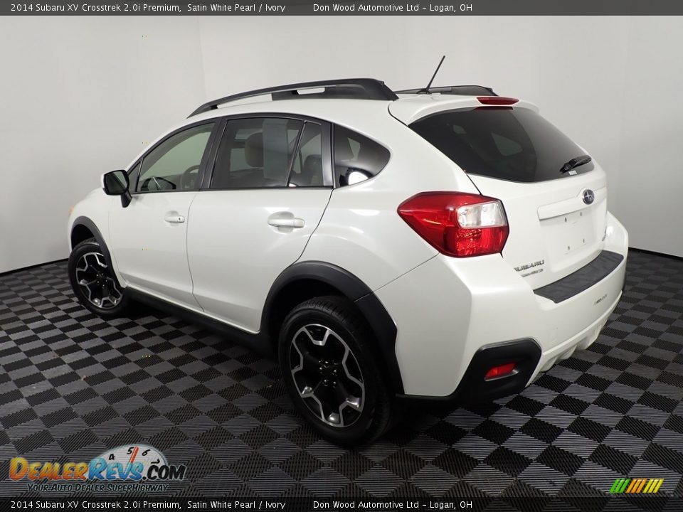 2014 Subaru XV Crosstrek 2.0i Premium Satin White Pearl / Ivory Photo #10