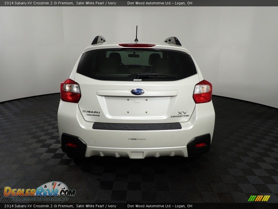 2014 Subaru XV Crosstrek 2.0i Premium Satin White Pearl / Ivory Photo #11