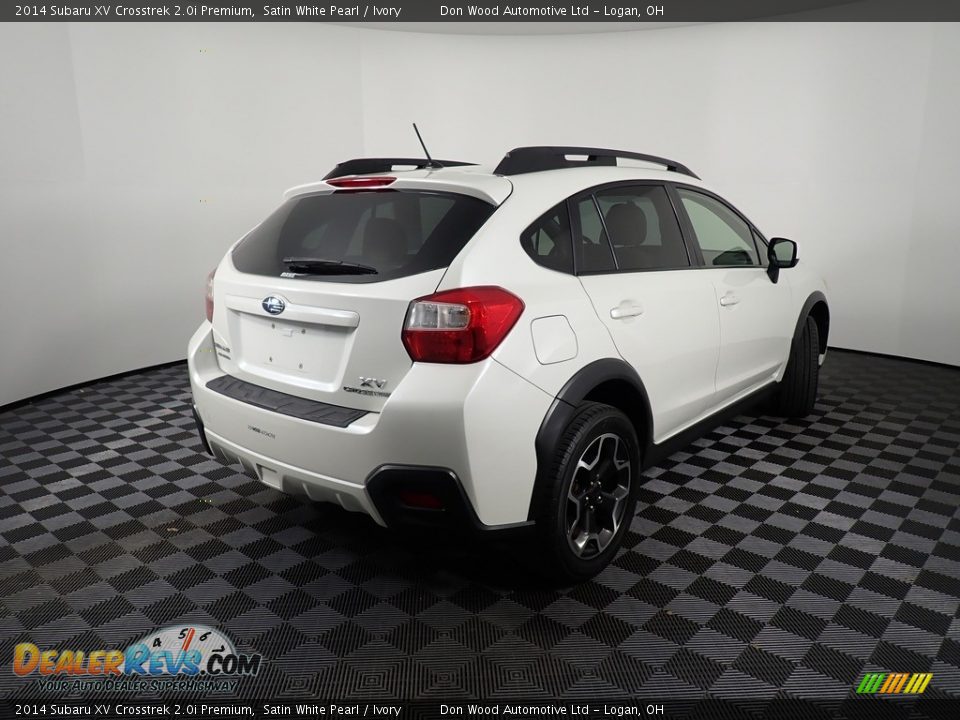 2014 Subaru XV Crosstrek 2.0i Premium Satin White Pearl / Ivory Photo #15
