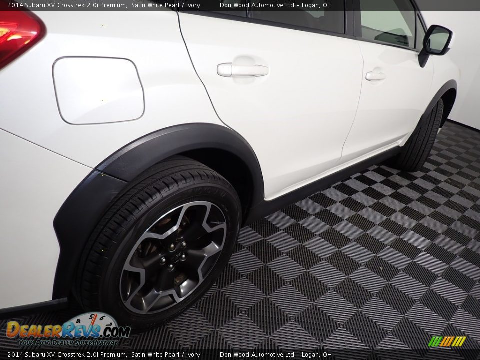 2014 Subaru XV Crosstrek 2.0i Premium Satin White Pearl / Ivory Photo #16