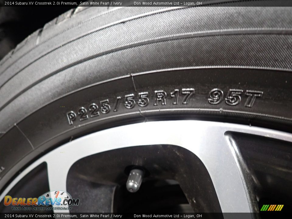 2014 Subaru XV Crosstrek 2.0i Premium Satin White Pearl / Ivory Photo #17