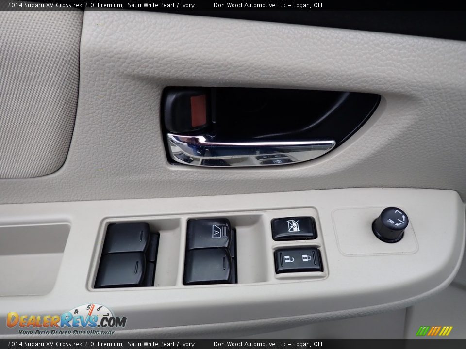 2014 Subaru XV Crosstrek 2.0i Premium Satin White Pearl / Ivory Photo #18