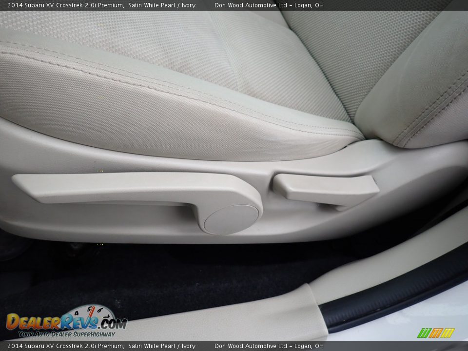 2014 Subaru XV Crosstrek 2.0i Premium Satin White Pearl / Ivory Photo #20