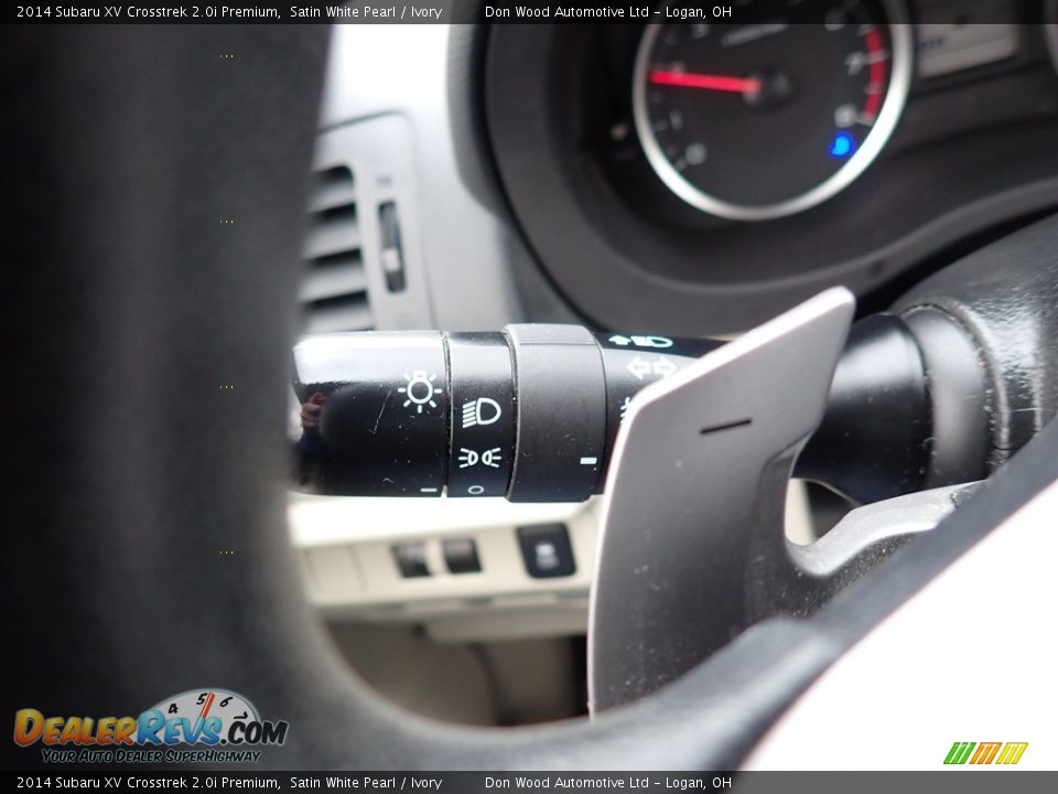 2014 Subaru XV Crosstrek 2.0i Premium Satin White Pearl / Ivory Photo #23