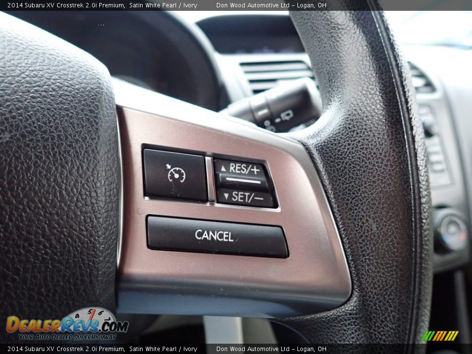 2014 Subaru XV Crosstrek 2.0i Premium Satin White Pearl / Ivory Photo #25