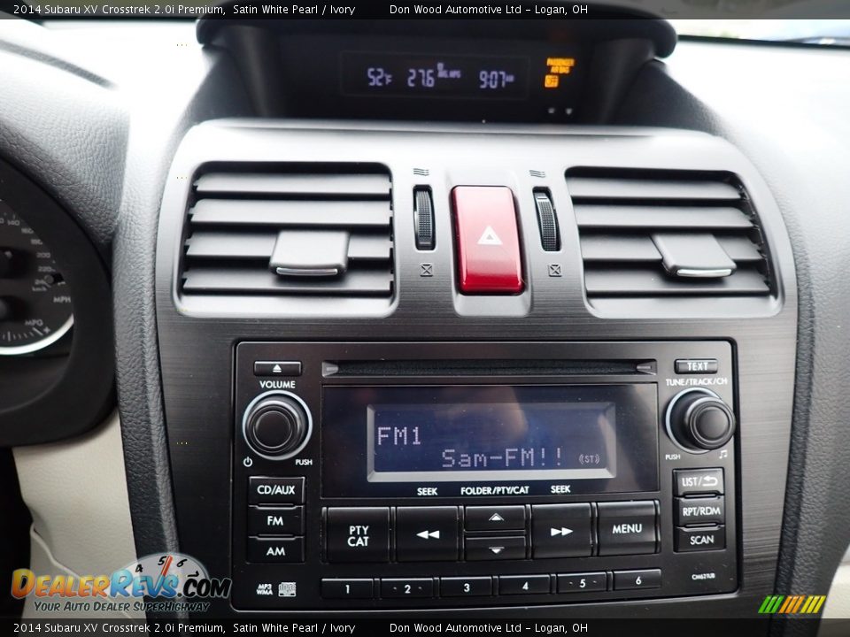 2014 Subaru XV Crosstrek 2.0i Premium Satin White Pearl / Ivory Photo #27