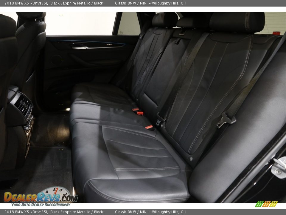 2018 BMW X5 xDrive35i Black Sapphire Metallic / Black Photo #18