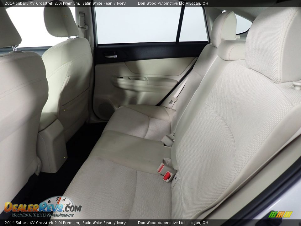 2014 Subaru XV Crosstrek 2.0i Premium Satin White Pearl / Ivory Photo #34