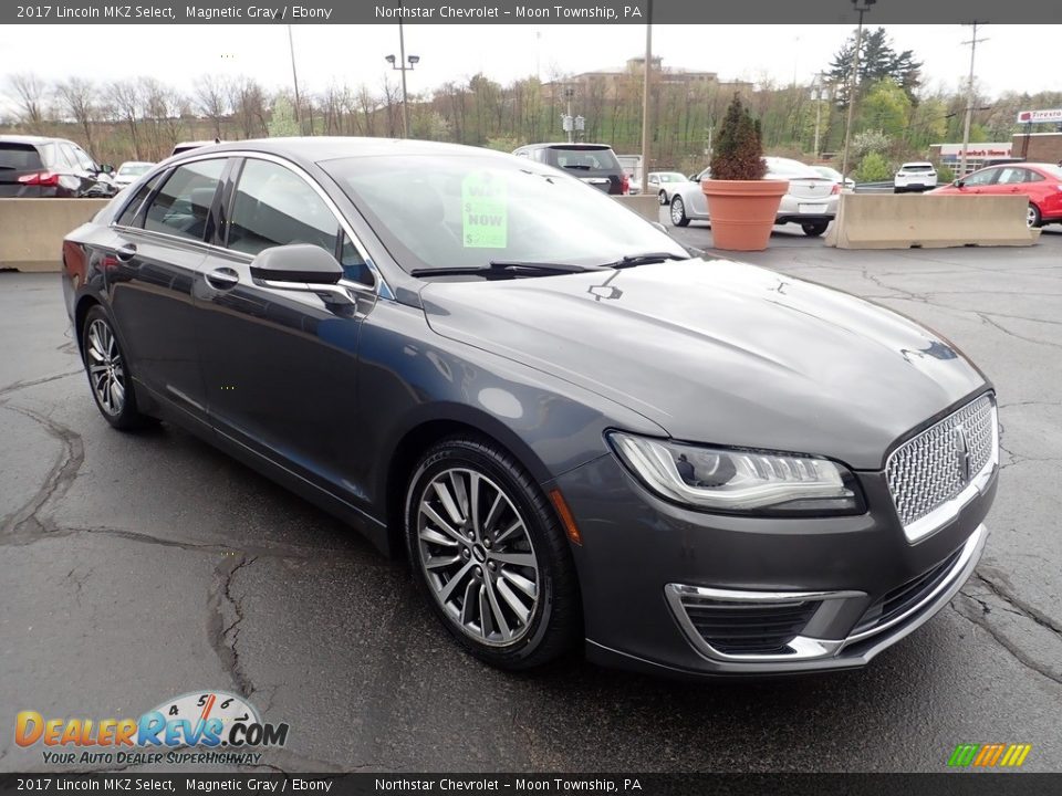 2017 Lincoln MKZ Select Magnetic Gray / Ebony Photo #11